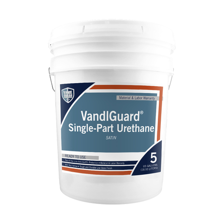 RAINGUARD BRANDS 5 Gal. VandlGuard Single-Part Urethane Low Gloss, Clear VG-7025